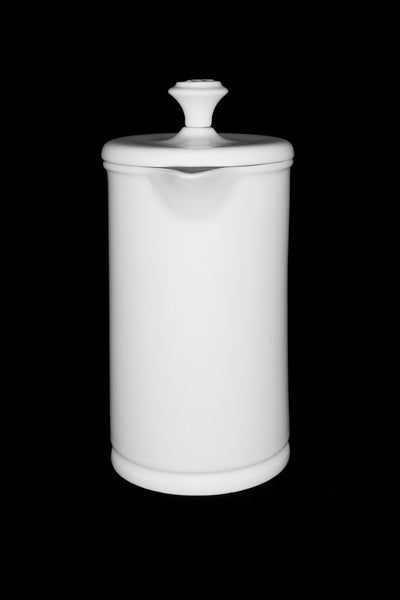 White Porcelain Bow-handle French Press & Mug Set  French press & Mugs- The French Press Coffee Company