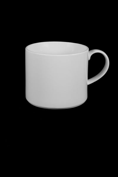 Porcelain Mug ~ Simply Soft White  Porcelain Mugs- The French Press Coffee Company